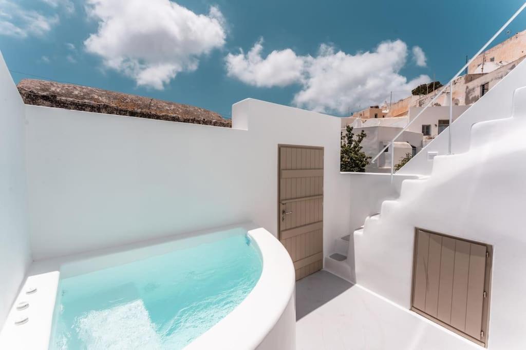 Emporio  Akri Santorini With Heated Jacuzzi 빌라 외부 사진